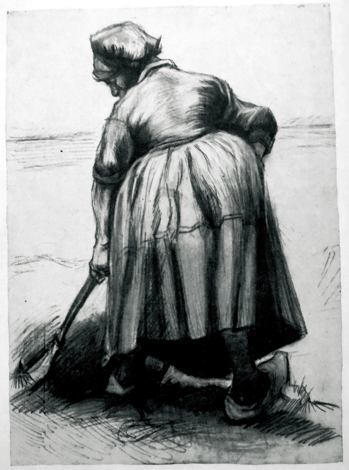  文森特·威廉·梵高  Vincent Willen Van Gogh —— 素描线稿 (15)